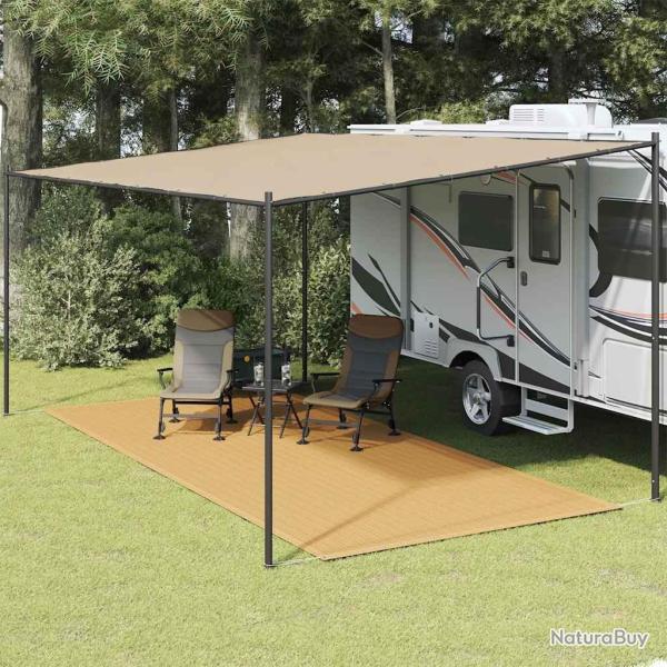 Tapis de tente sable 250x600 cm PEHD