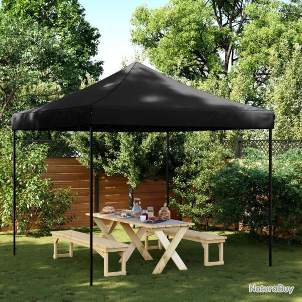 Tente de r�ception pliable escamotable noir 292x292x315 cm