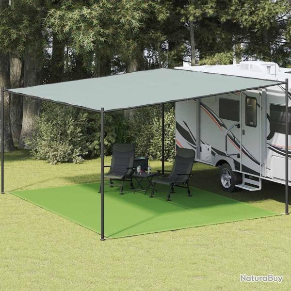 Tapis de tente vert clair 400x500 cm PEHD