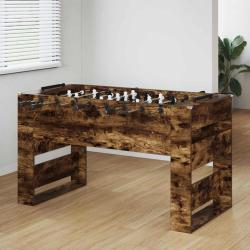 Table de Foosball Ch&ecirc;ne Fum&eacute; 146,5 x 74 x 85 cm