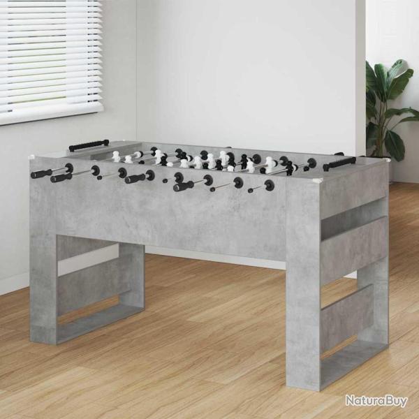 Table de Foosball Gris B�ton 146,5 x 74 x 85 cm