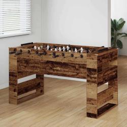 Table de Foosball Bois ancien 146,5 x 74 x 85 cm