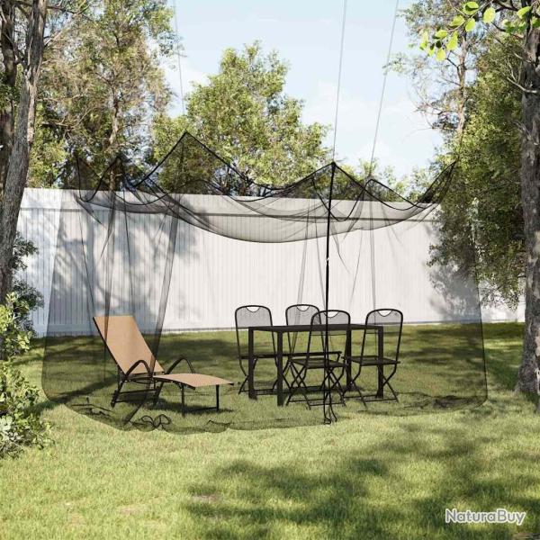 Moustiquaire d'ext�rieur 220 mailles noire 300 x 300 x 250 cm