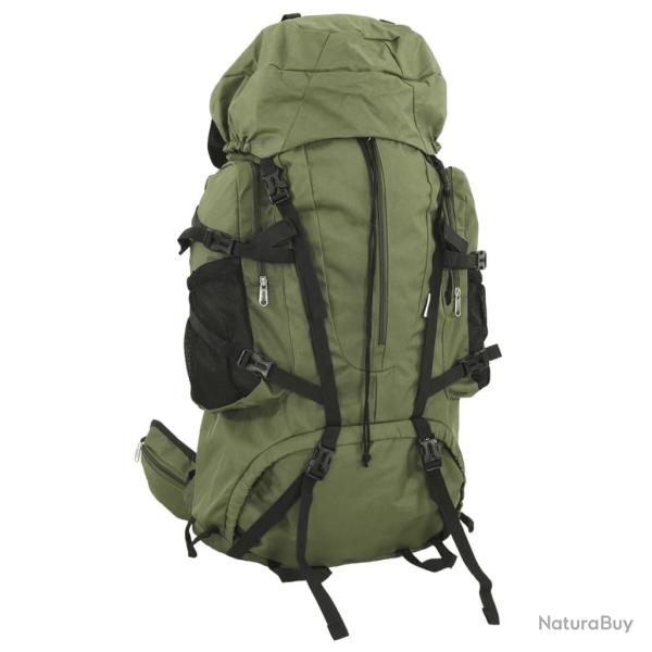 Sac � dos de randonn�e vert arm�e 60 L tissu oxford