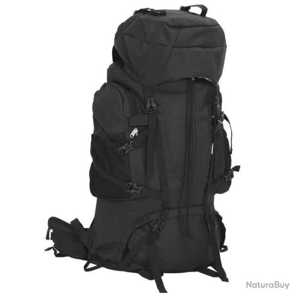 Sac � dos de randonn�e noir 100 L tissu oxford