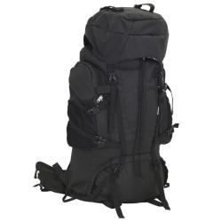 Sac &agrave; dos de randonn&eacute;e noir 80 L tissu oxford