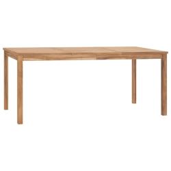 Table &agrave; d&icirc;ner de jardin 180x90x77 cm Bois de teck solide