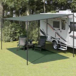 Tapis de tente 200x400 cm Vert fonc&eacute;