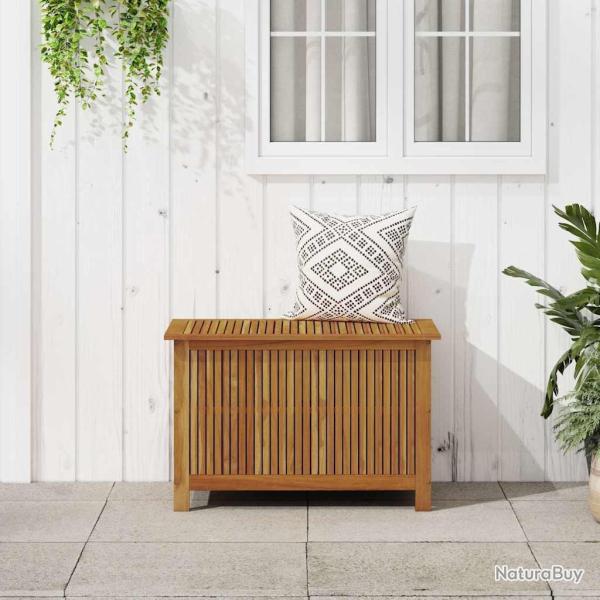 Bo�te de rangement de jardin 90x50x58 cm bois d'acacia massif