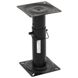 Pi&eacute;destal de si&egrave;ge de bateau r&eacute;glable 28-45,5 cm acier