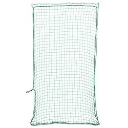 Filet pour remorque avec corde &eacute;lastique vert 7x3,5 m PP