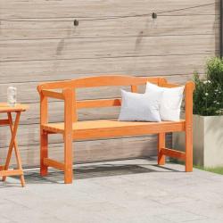 Banc ext&eacute;rieur Marron 119 x 44 x 76 cm Bois de pin massif