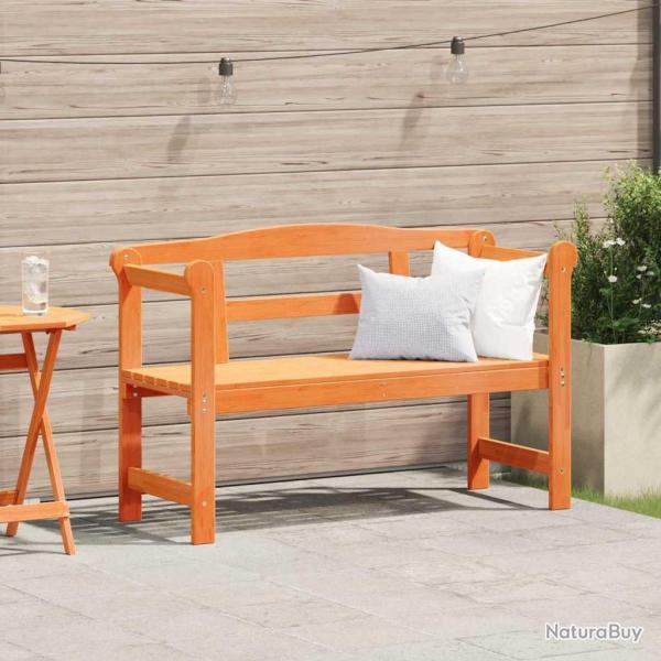 Banc ext�rieur Marron 119 x 44 x 76 cm Bois de pin massif