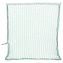 Filet pour remorque avec corde &eacute;lastique vert 3x3 m PP