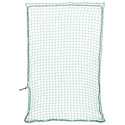 Filet pour remorque avec corde &eacute;lastique vert 5x3,5 m PP