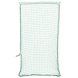 Filet pour remorque avec corde &eacute;lastique vert 6x3 m PP