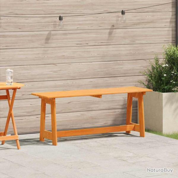 Banc ext�rieur Marron 119 x 37 x 47 cm Bois de pin massif