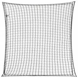 Filet pour remorque avec corde &eacute;lastique noir 4x4 m PP