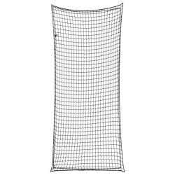 Filet pour remorque avec corde &eacute;lastique noir 8x3,5 m PP