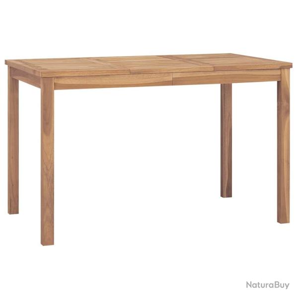 Table � d�ner de jardin 120x70x77 cm Bois de teck solide