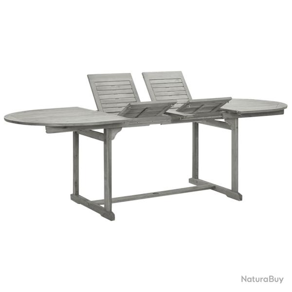 Table � d�ner de jardin (160-240)x100x75cm Bois d'acacia massif