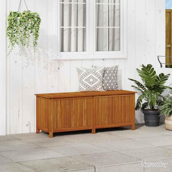 Bo�te de rangement de jardin 150x50x58 cm Bois d'acacia solide