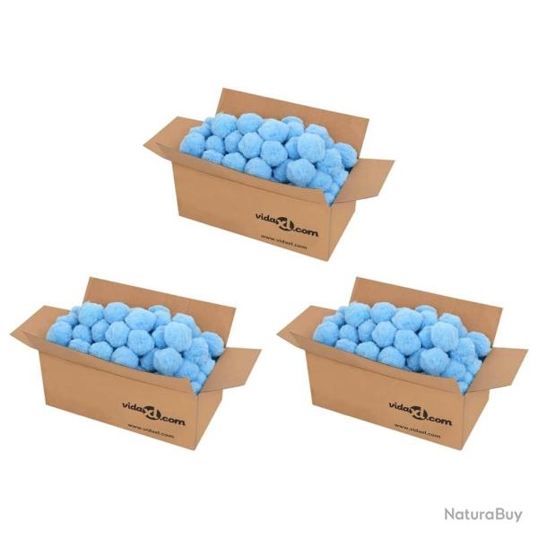 Boules anti-bact�riennes filtrantes de piscine bleu 2100 g PE