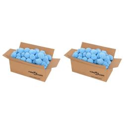Boules anti-bact&eacute;riennes filtrantes de piscine bleu 1400 g PE