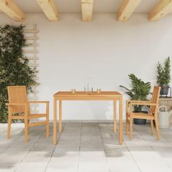 Ensemble &agrave; manger de jardin 3 pcs Bois de teck massif