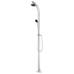 Douche de jardin 215 cm Aluminium