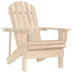 Chaise de jardin Adirondack bois de sapin massif