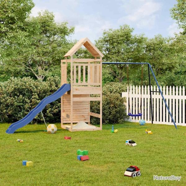 Aire de jeux d'ext�rieur bois de pin massif