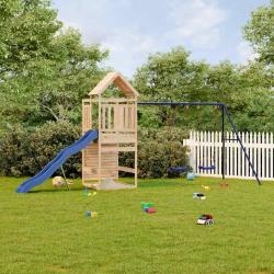 Aire de jeux d'ext&eacute;rieur bois de pin massif