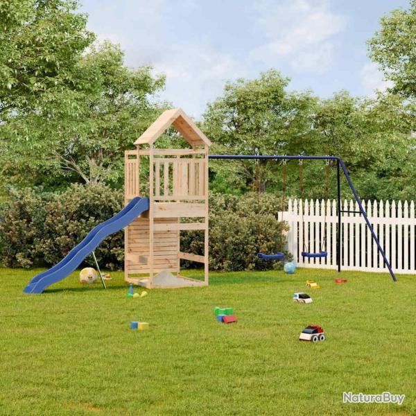 Aire de jeux d'ext�rieur bois de pin massif