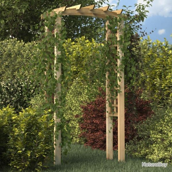 Arche en treillis 110x60x210 cm Bois de pin massif impr�gn�