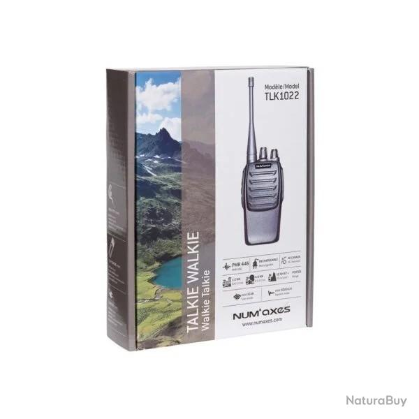 Talkie walkie Num'axes TLK1022 noir