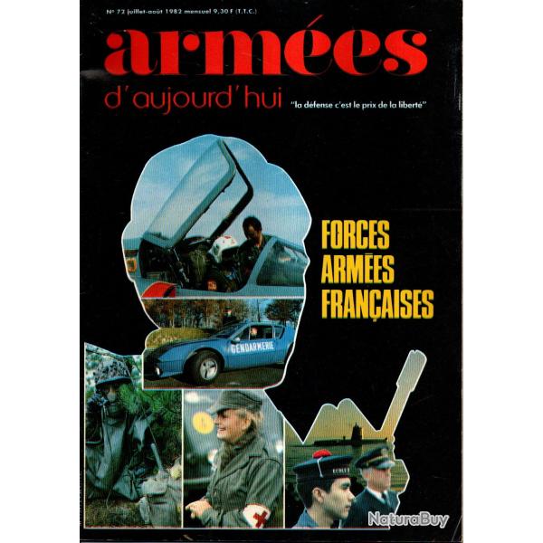 arm�es d'aujourd'hui 72 aout 1982 forces arm�es fran�aises