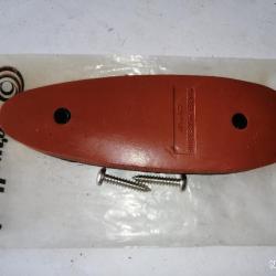 NEUF Cervellati Type 66 Orange 18mm Plaque de couche amortissante caoutchouc souple fusil carabine