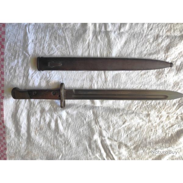 Baionnette Mauser Simson et Suhl