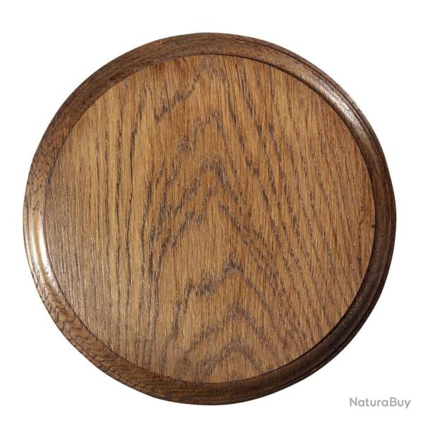 Ecusson rond en ch�ne 22cm