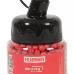 Biberon de 1000 Kalashnikov Rouges 0.20G