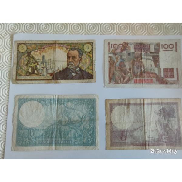 UN LOT DE BILLETS ( FRANCAIS ET COLONIES)