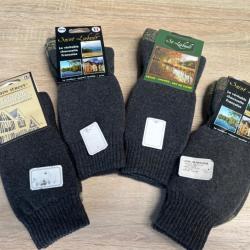 lot de 4 magnifique chaussettes grises a vendre aux ench&egrave;res d&eacute;stockage chasse ench&egrave;re 300