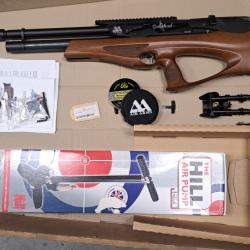 Pack Carabine AirArms Galahad cal 5,5 Puissance r&eacute;glable 21 a 40 Joules