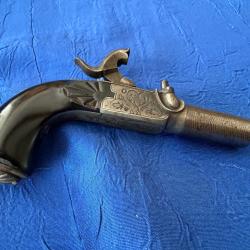 PISTOLET DE VOYAGE A BALLE FORC&Eacute;E   19 &Egrave;ME
