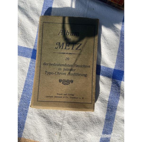 WW1? Album allemand de 20 cartes postales de Metz Gerhard Bl�mlein et Co., Frankfurt am Main