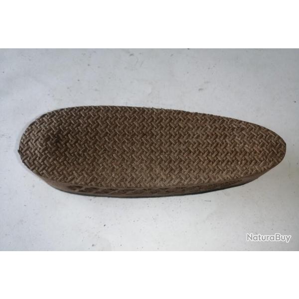NEUF 25mm Plaque de couche marron #1 amortissante caoutchouc souple tendre molle fusil carabine