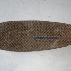 NEUF 25mm Plaque de couche marron blanc amortissante caoutchouc souple tendre molle fusil carabine