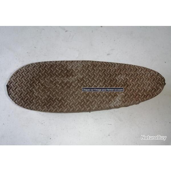 NEUF 25mm Plaque de couche marron blanc amortissante caoutchouc souple tendre molle fusil carabine