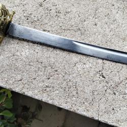 sabre officier de dragons louis XV